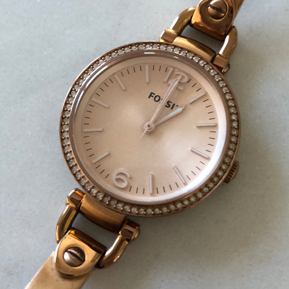 Fossil Rose Gold Watch